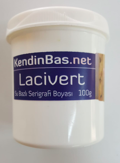 Lacivert Renk Serigrafi Baskı Boyası